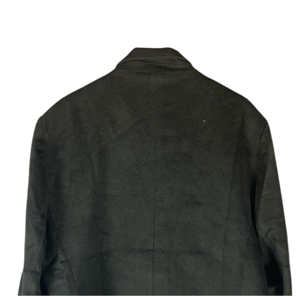 NEW Stafford Wool-blend Double-Breasted Topcoat XL Olive Green - Picture 7 of 16